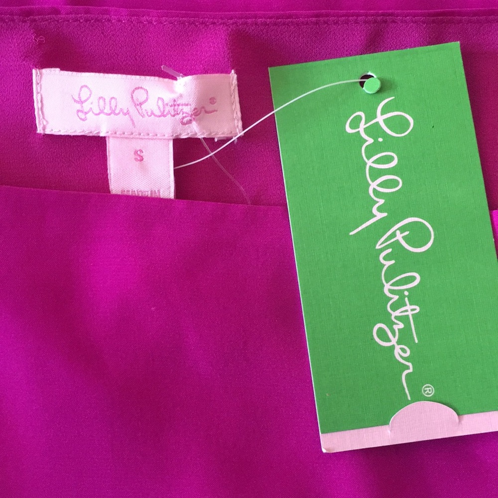 NWT Lilly Pulitzer Kara Silk Dress - Picture 5 of 7